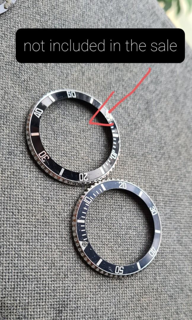 Authentic Rolex bezel ring for 16610 16700 16710 submariner gmt master PLEASE READ DETAILS tnx