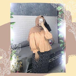 Blouse mustard