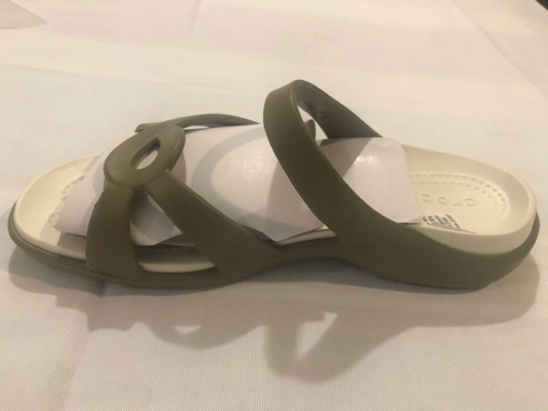 BN Crocs Ladies Meleen Twist sandal size US 6 Women s Fashion