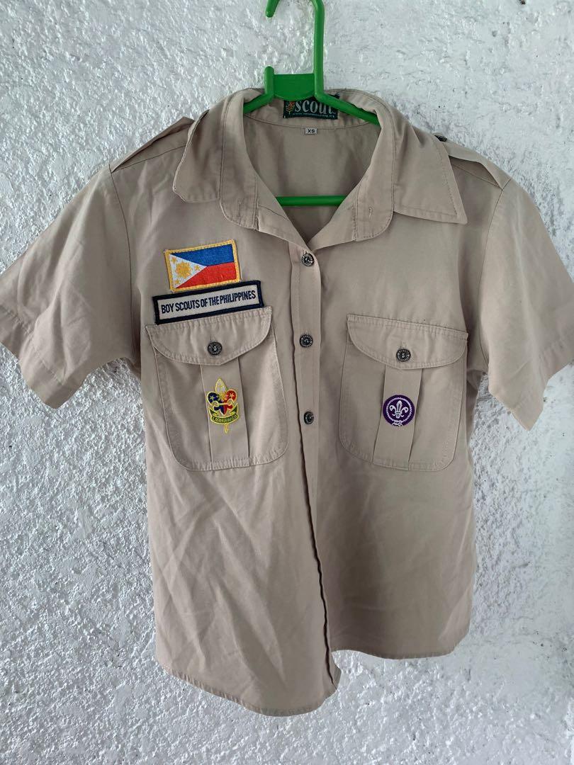 BOY SCOUT AUTHENTIC POLO Men s Fashion Tops Sets Tshirts