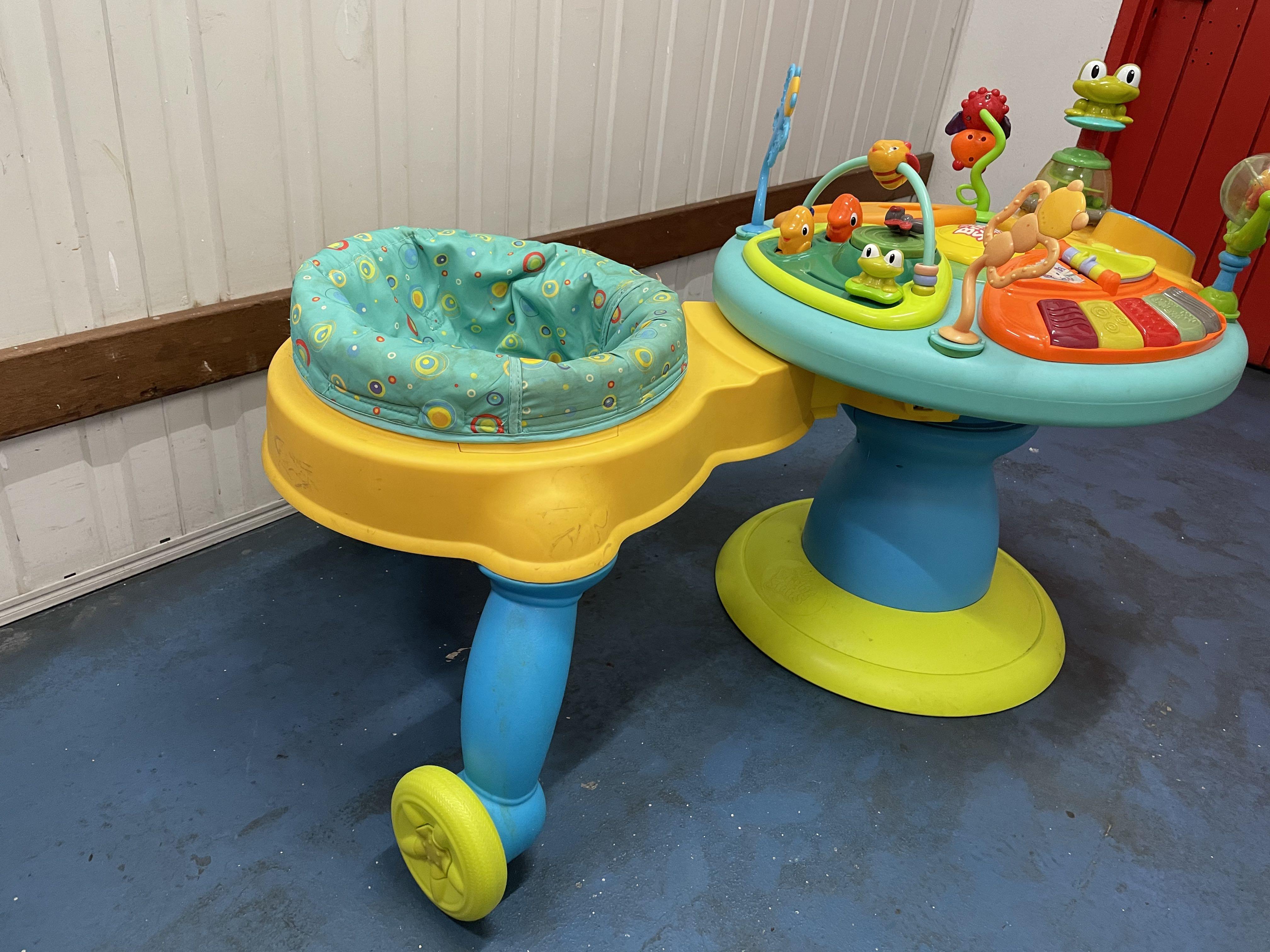 Bright Starts 3in1 Around We Go Activity Center, Babies & Kids