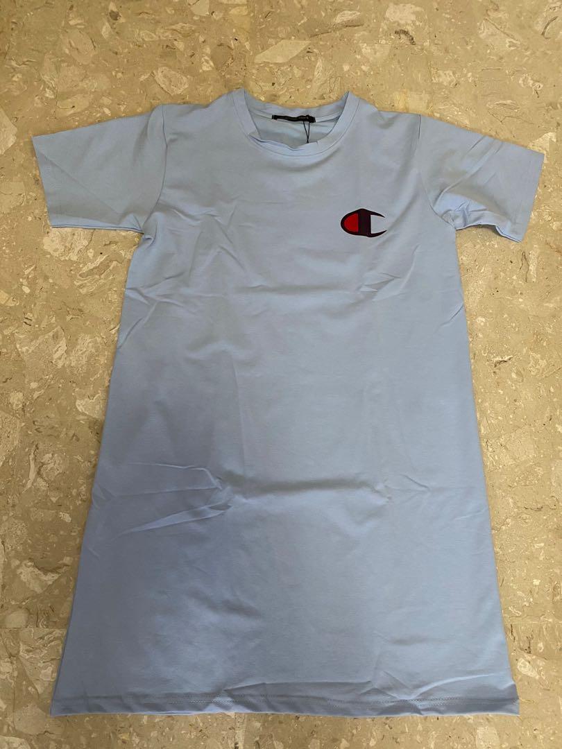 champion tshirt dress