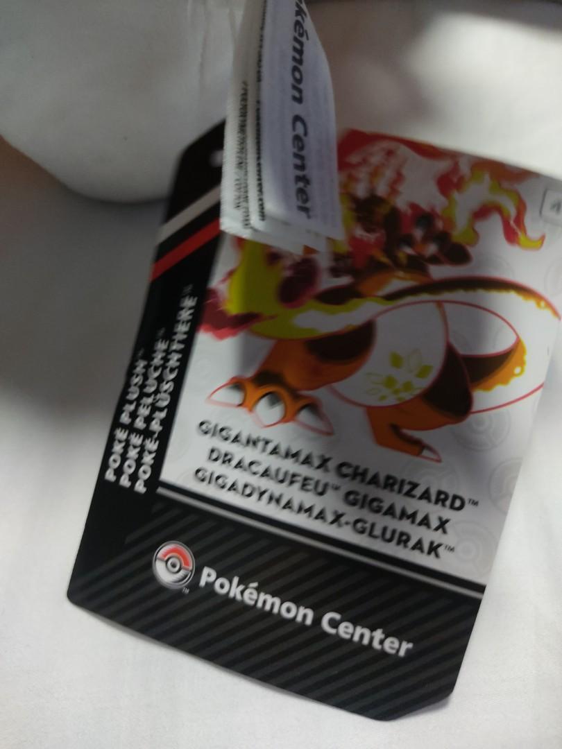 Pokemon Center Original Fit Charizard Dracaufeu Glurak Plush Peluche
