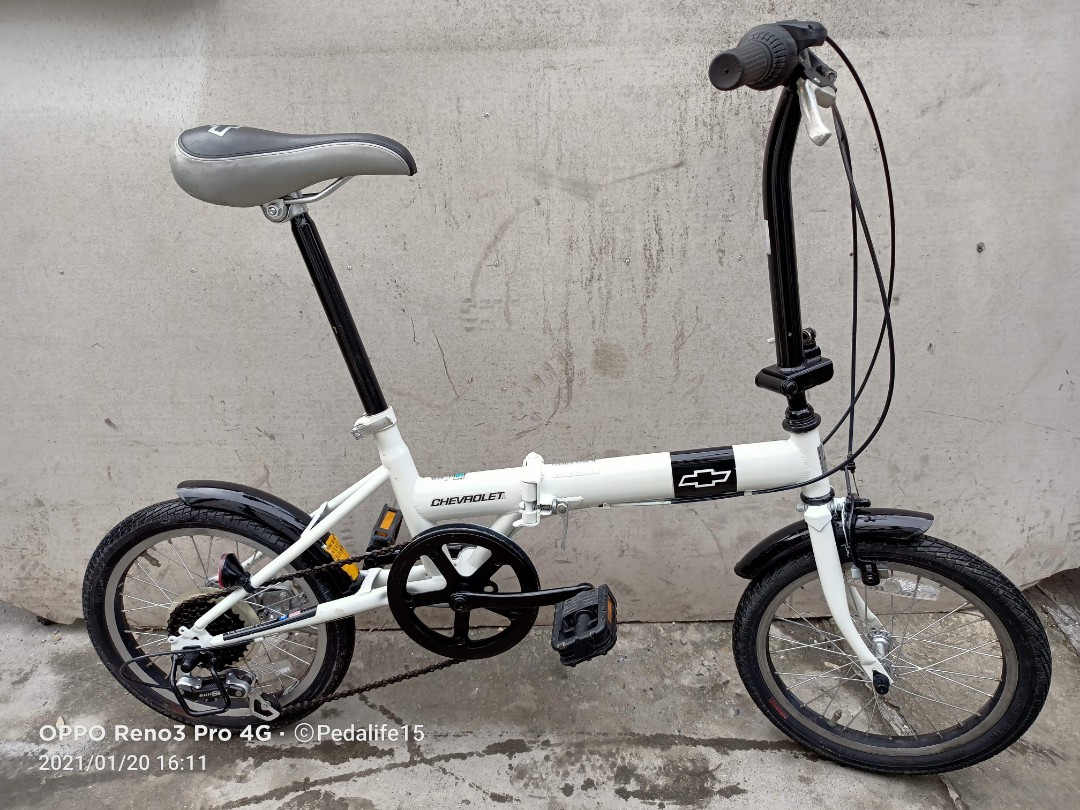 Chevrolet folding bike price outlet