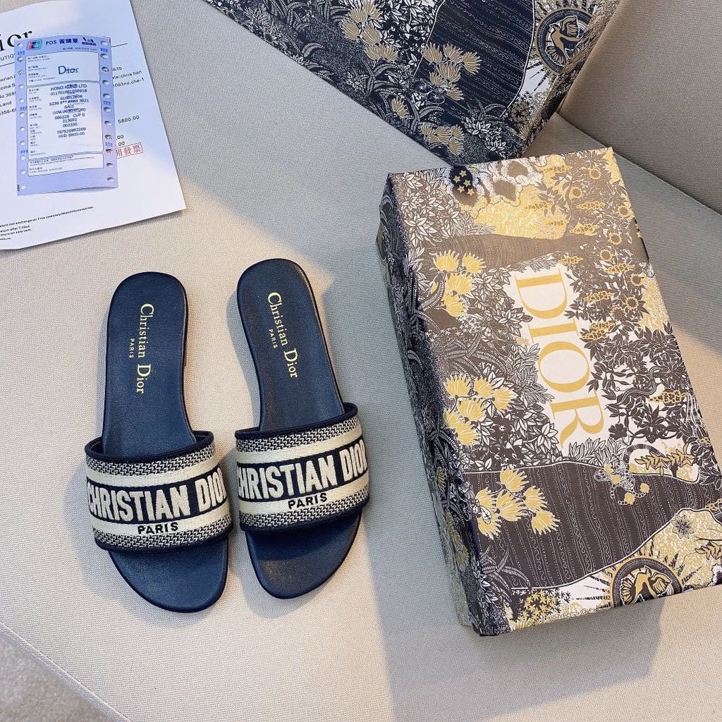 Christian Dior Slides, Women's Fashion 