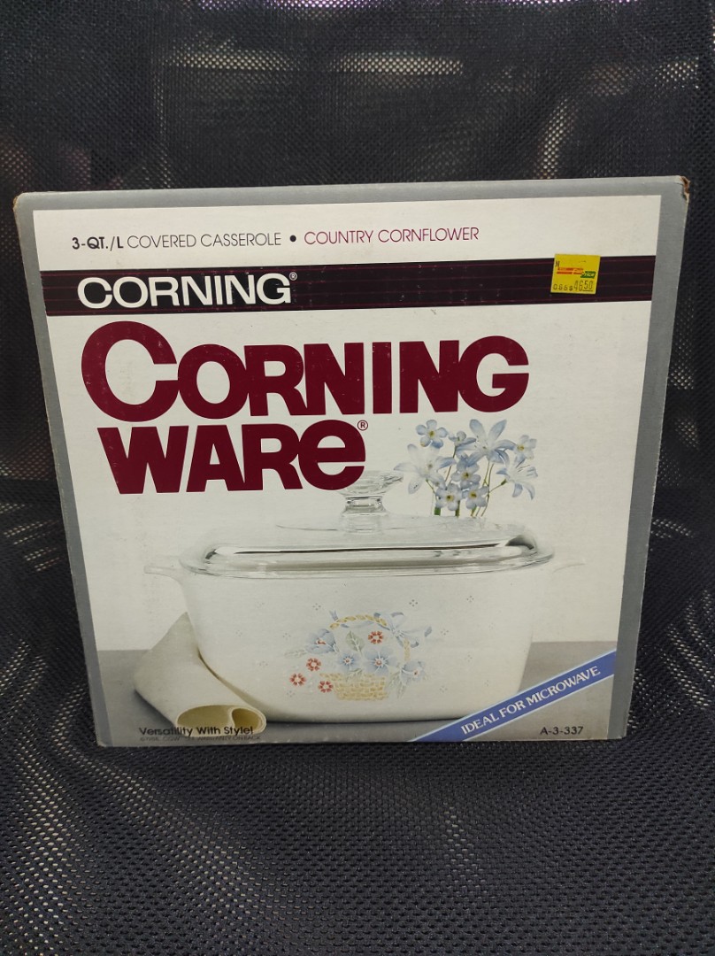 Corning ware oven/microwave cookware, TV & Home Appliances, Kitchen