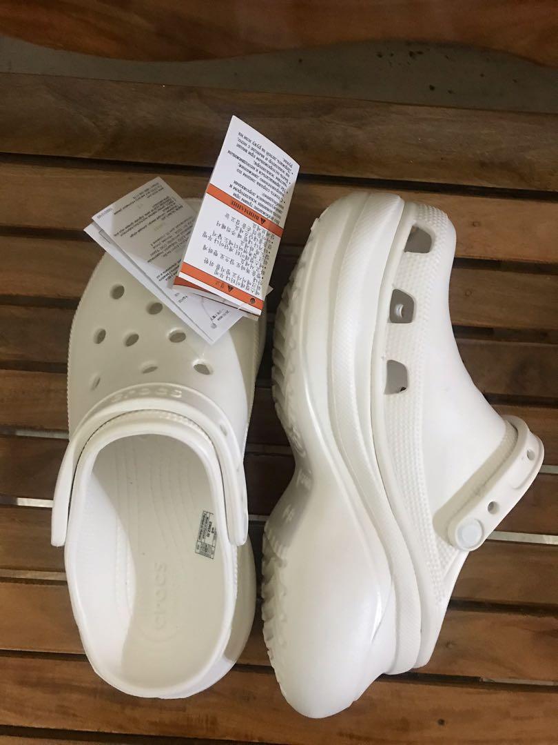White new arrivals bae crocs