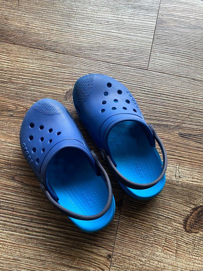 Crocs Kids' Boys electro III Clog BLUE 