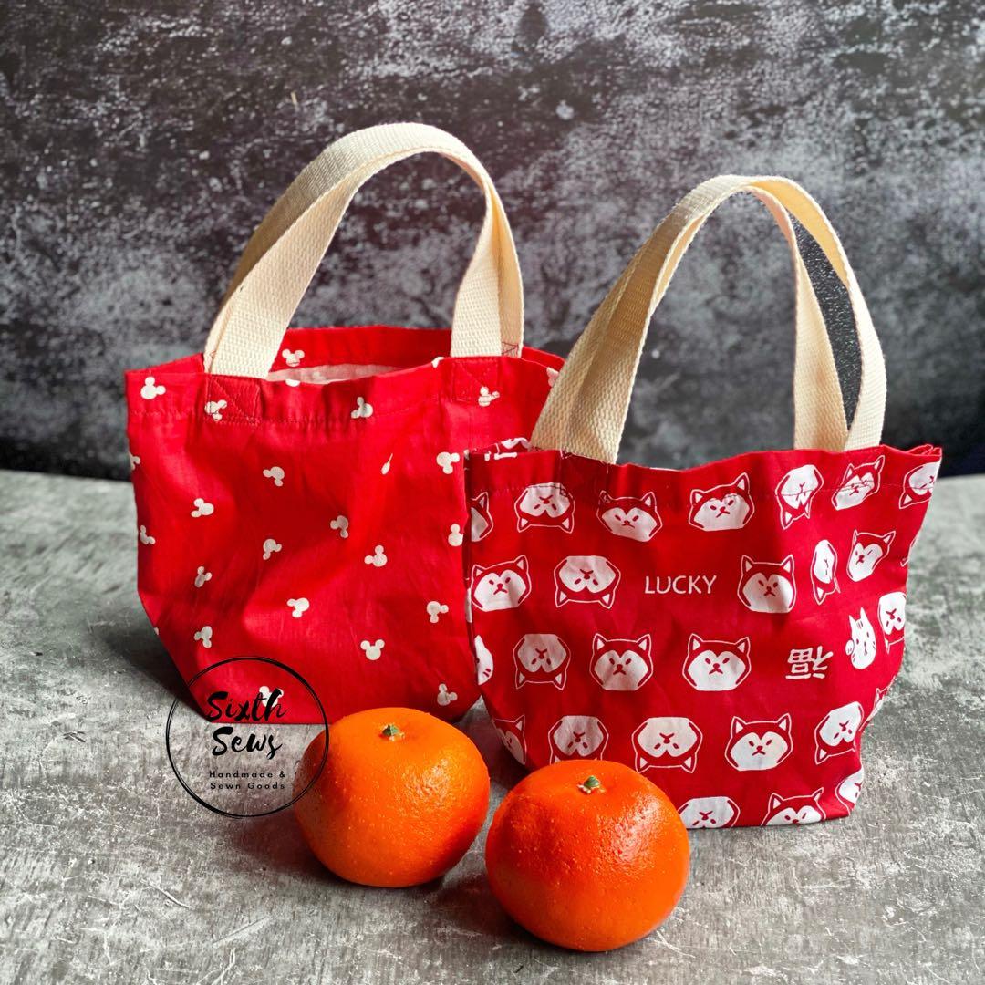 CUSTOMISED CNY MANDARIN ORANGE BAG, Women's Fashion, Bags & Wallets