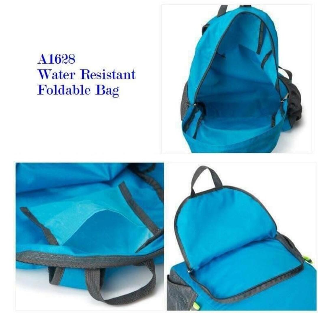 Foldable Backpack Folding Travel Bag Fashion Knapsack (Category: Backpacks) located in Manila. Submitted by ibentamona (Listing ID 1064114889, Image 3). Description: min order 12pcs #Luciano #ibentamona.
