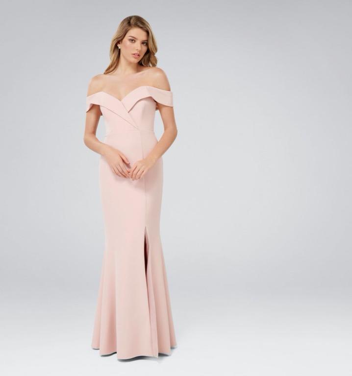Forever new sara off new arrivals shoulder gown