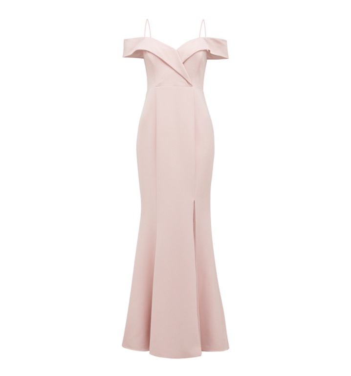 Forever new sara off shoulder gown 2025