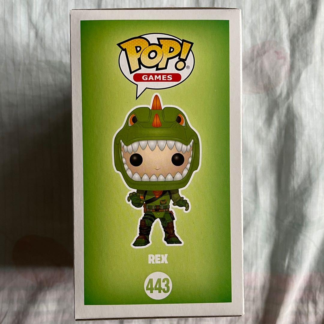 Funko POP Fortnite n°443 Rex (GITD Special Edition)