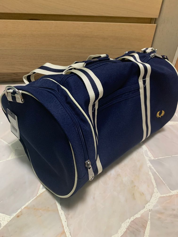 Fred perry twin tipped barrel bag cheap