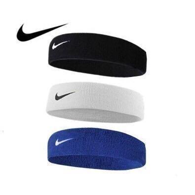 purple nike swoosh headband