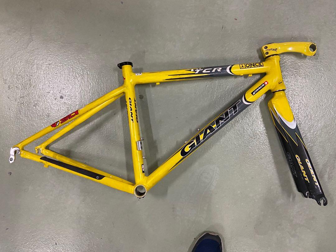 Giant TCR ONCE車隊環法冠軍車架小全套 