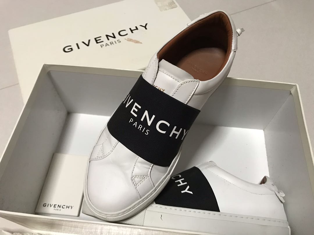 Givenchy Logo Strap Slip-on Sneaker In White | ModeSens | Sneakers, Slip on  sneaker, Sneaker head