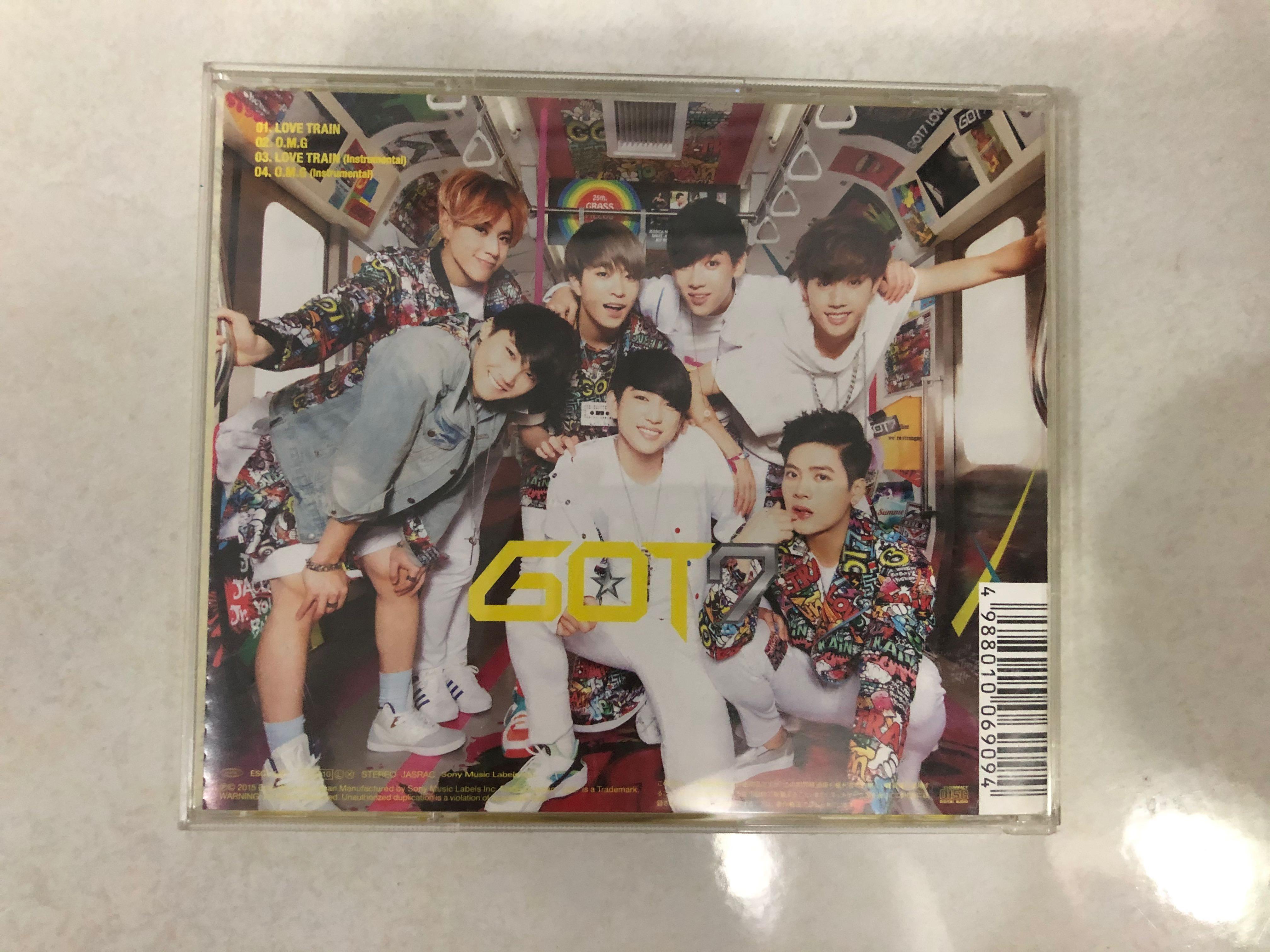 GOT7 Love Train japan album, Hobbies & Toys, Collectibles ...