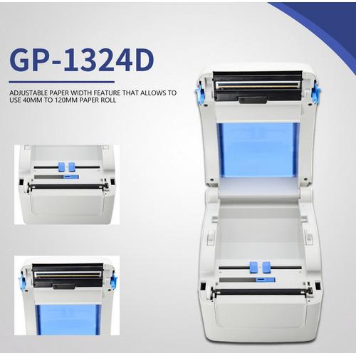 GPRINTER GP-1324D Thermal Printer Barcode Label Address Shipping AWB ...