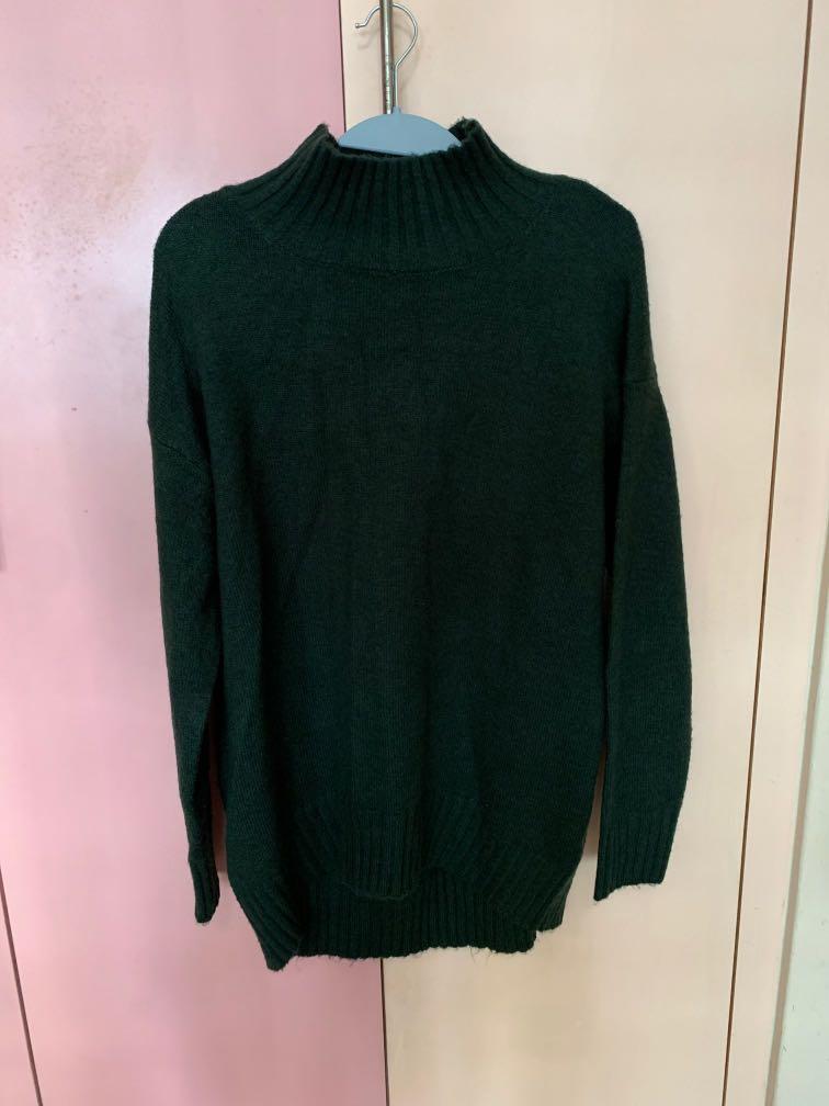 lovers and friends green sweater