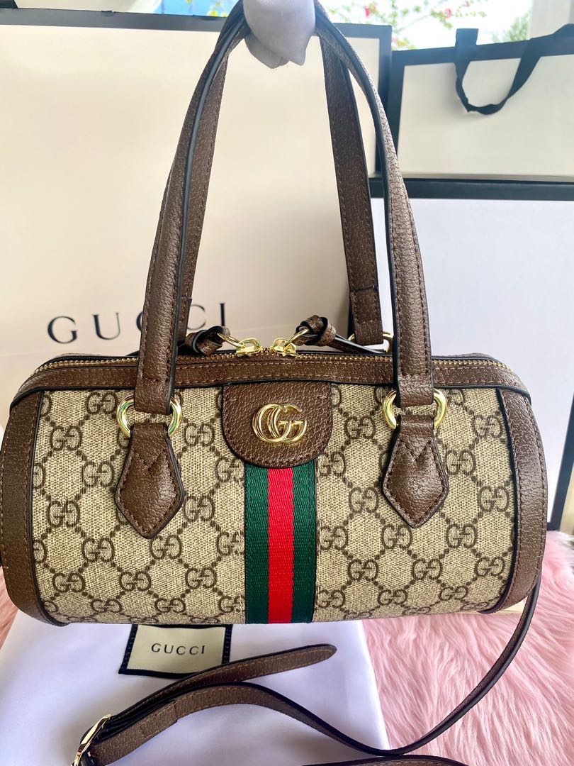 Gucci barrel handbag sales