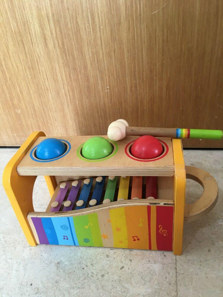 Hape pound and on sale tap bench target