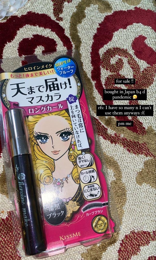 Brand New Heroine Make Long And Curl Mascara Health Beauty Makeup On Carousell Heroine make, a makeup brand that produces items to help you look just like the little princes in manga comic books,create your perfect look at anytime. the beauty package featuring princess.