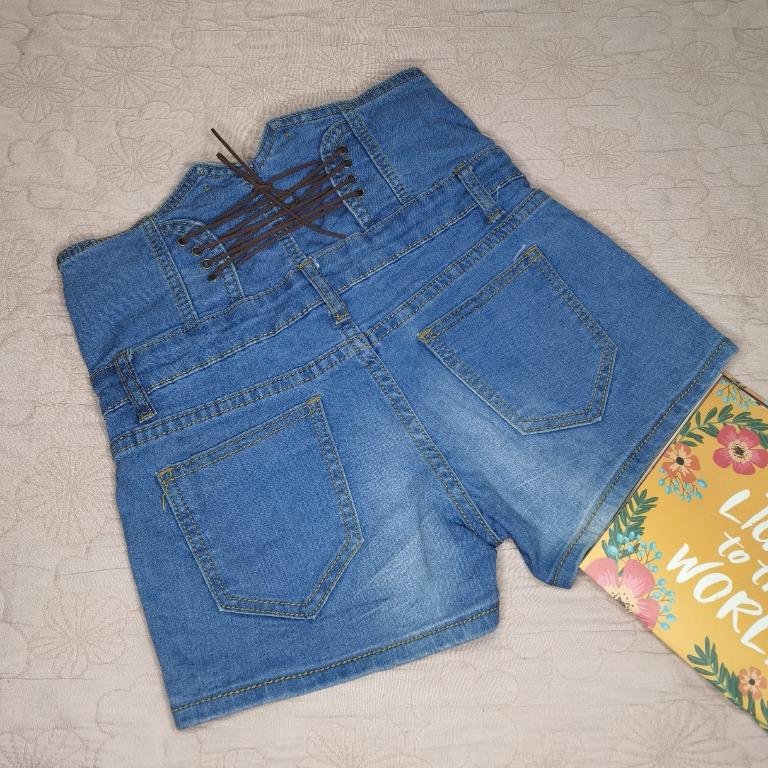 High Waist Denim Shorts (Category: Shorts) located in Quezon City. Submitted by babclections (Listing ID 1064042612, Image 2). Description: High Waist Denim Shorts Price: 100 Waistline: 27"-28" Code: H02 ⚠️ NO CANCELLATION ⚠️ NO BOGUS BUYER/NO JOY MINER ⚠️ NO RETURN/EXCHANGE 💌 Manage your expectations. All items are preloved and thrifted. 💌 Wash before use 💌 Color may vary due to lighting 💌 Allow 1-2cm measuring difference due to manual measu