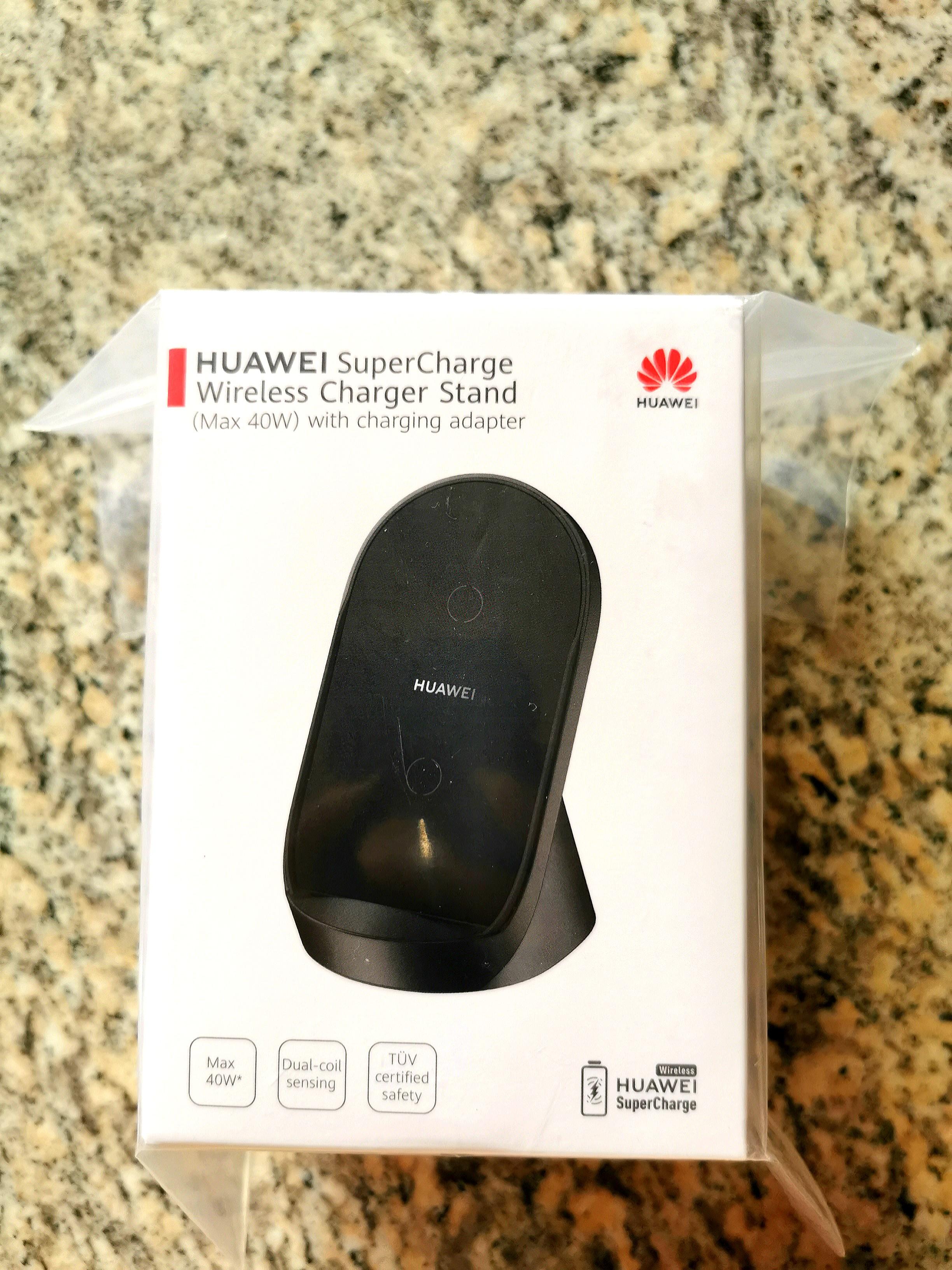 Huawei Wireless SUPER 🚀 FAST charger Stand 40W⚡ Max. ✨IPhone, Samsung oso can use this model✨