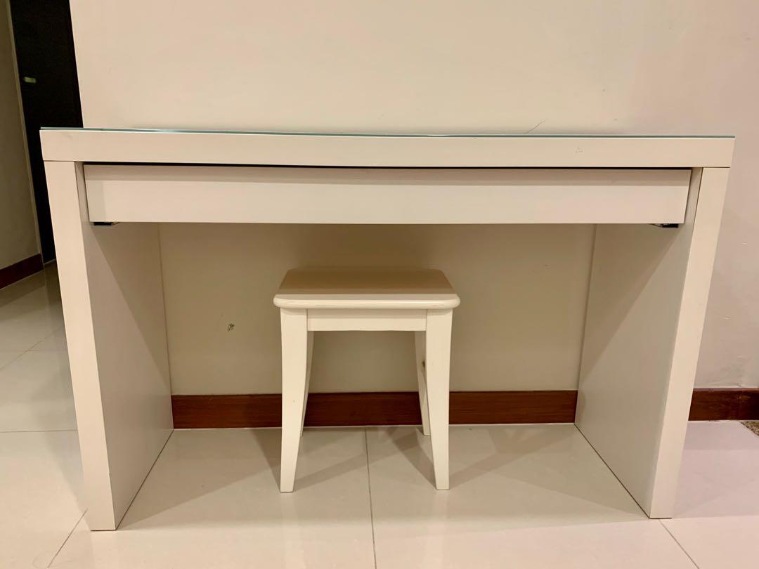 Ikea Dressing Table Stool White Ikea Malm Dressing Ikea Vanity Stool White  Vanity Bedroom Vanity