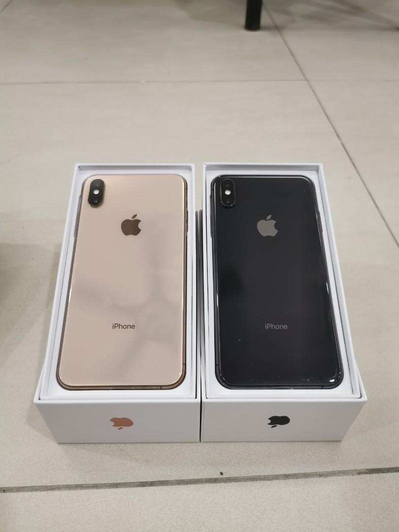 Iphone Xs Max 256gb Fullset Gold Gray Mobile Phones Tablets Iphone Iphone X Series On Carousell