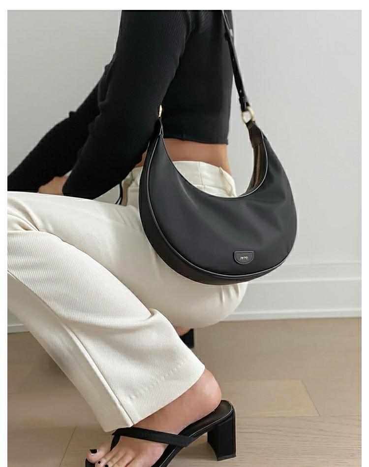 JW PEI Carly Nylon Saddle Bag Black