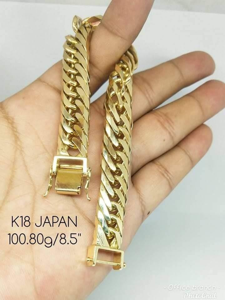 K18 Japan Gold Bracelet