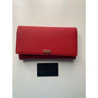 Kate Spade Large Red Wallet