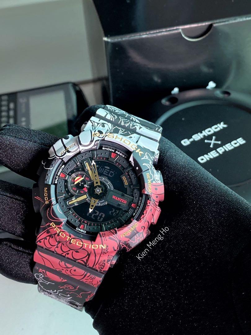 G shock x one piece 2021 clearance