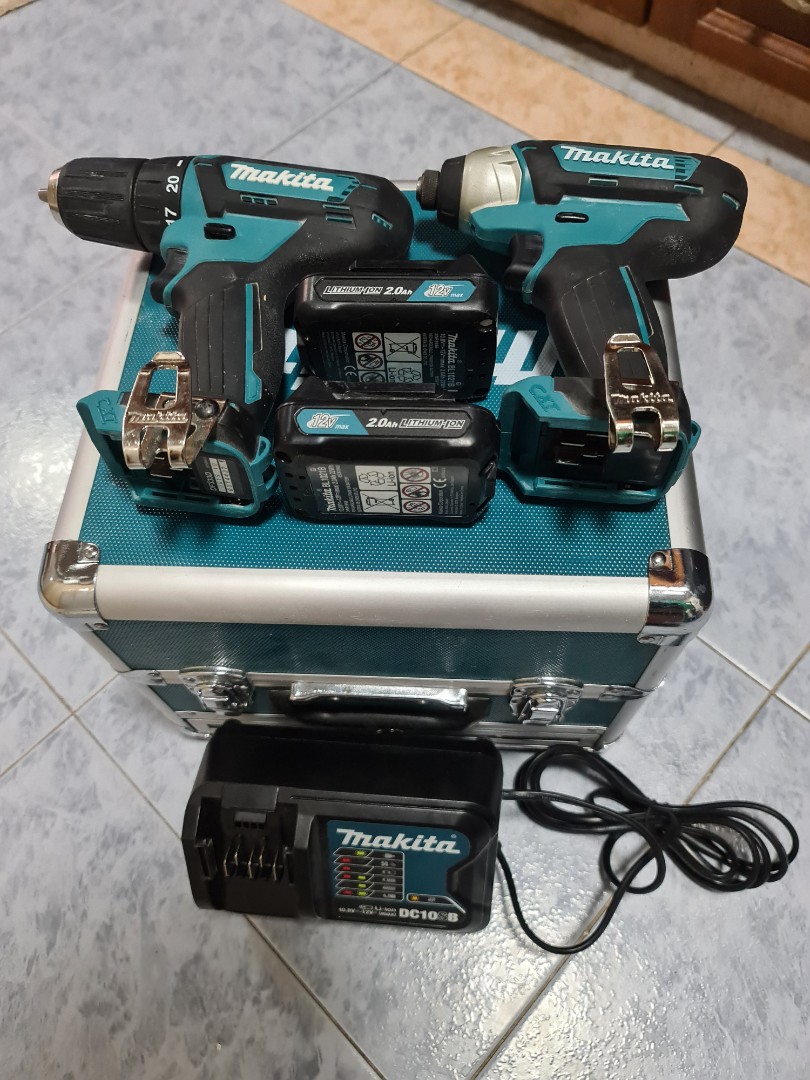 Makita 12V Cordless Combo Kit (Driver 