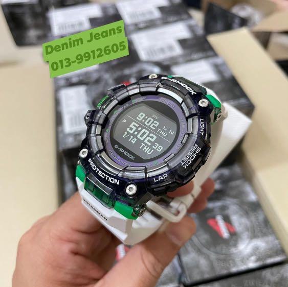 New Arrival Original G shock GBD 100SM 1A7PR GBD100 2021 GBD100SM WHITE PUTIH