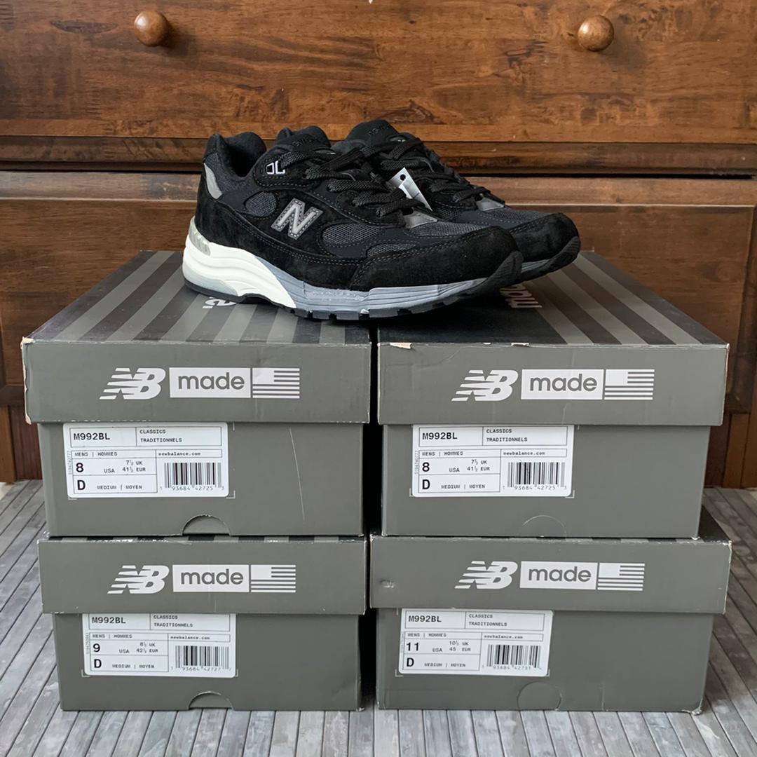 New balance 992 online  black