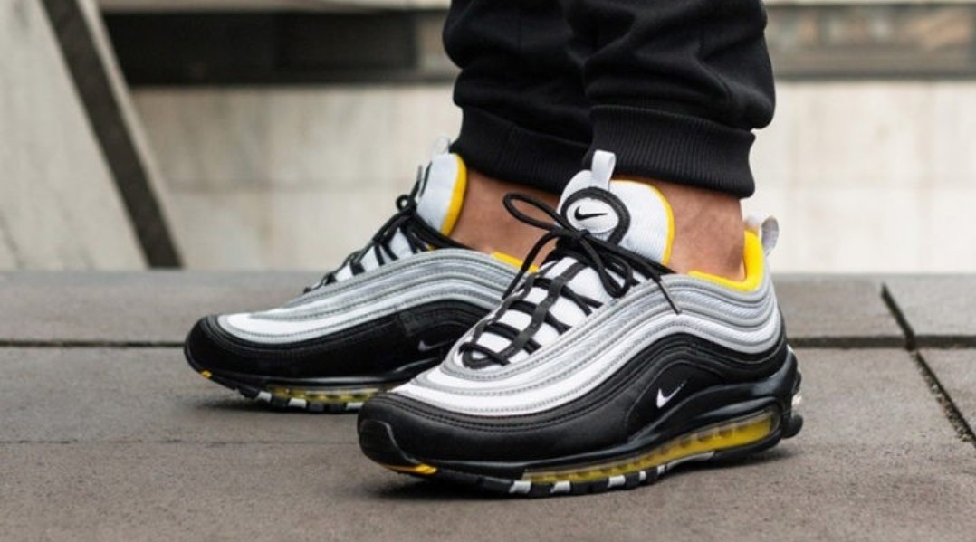 Nike Air 97 Amarillo Black and Yellow, Men's Fashion, Footwear, Sneakers on Carousell