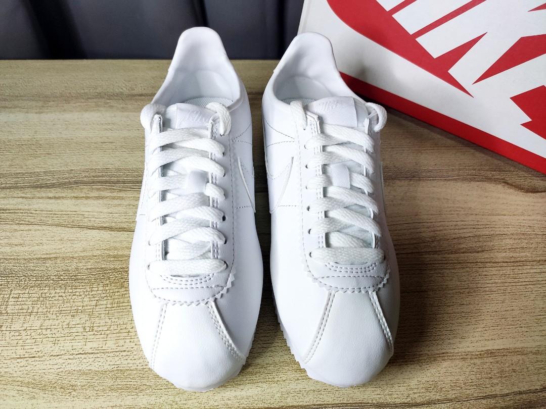 cortez nike triple white