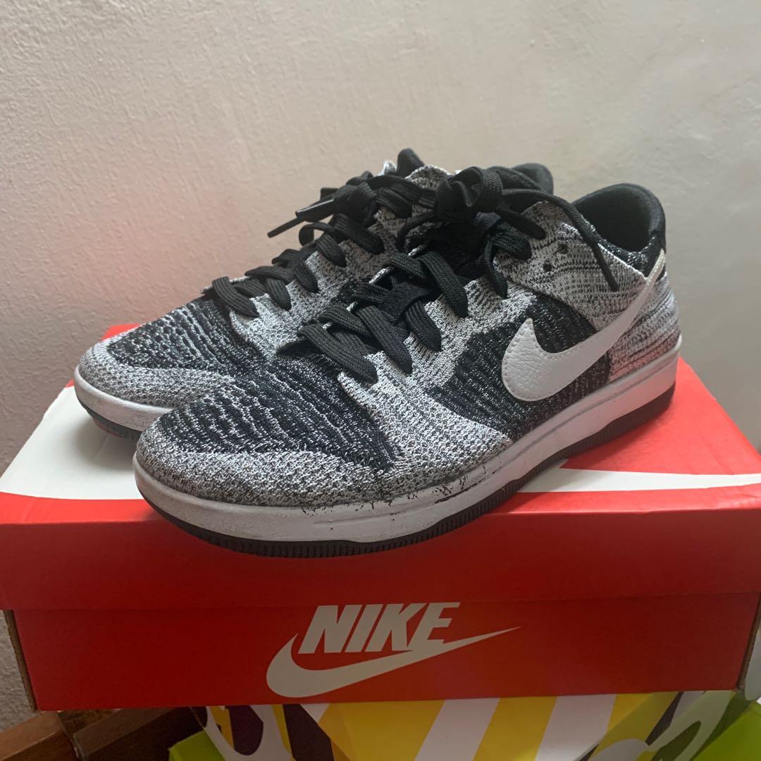 Nike dunk outlet flyknit on feet