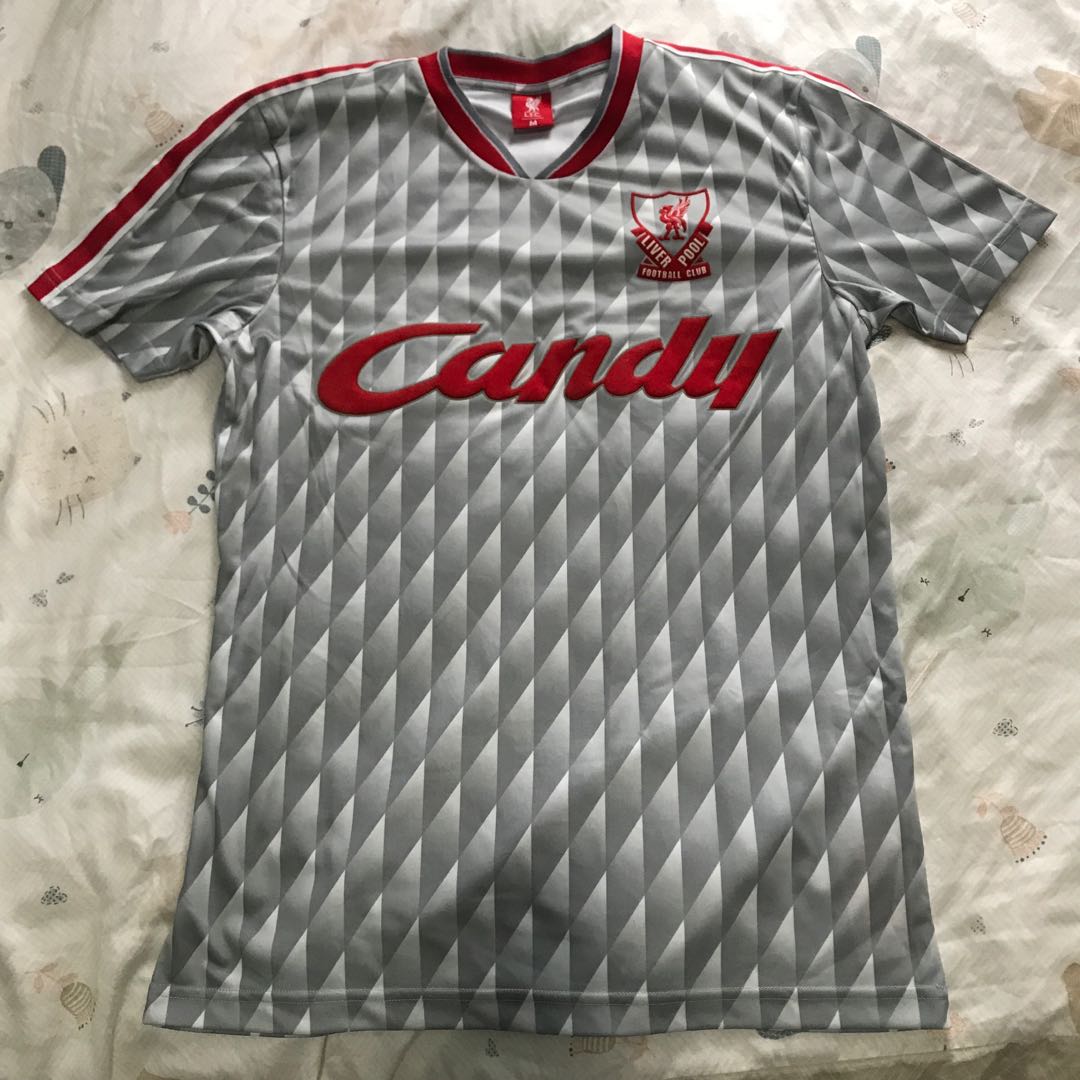 Liverpool FC 1990 Away Retro Football Shirt