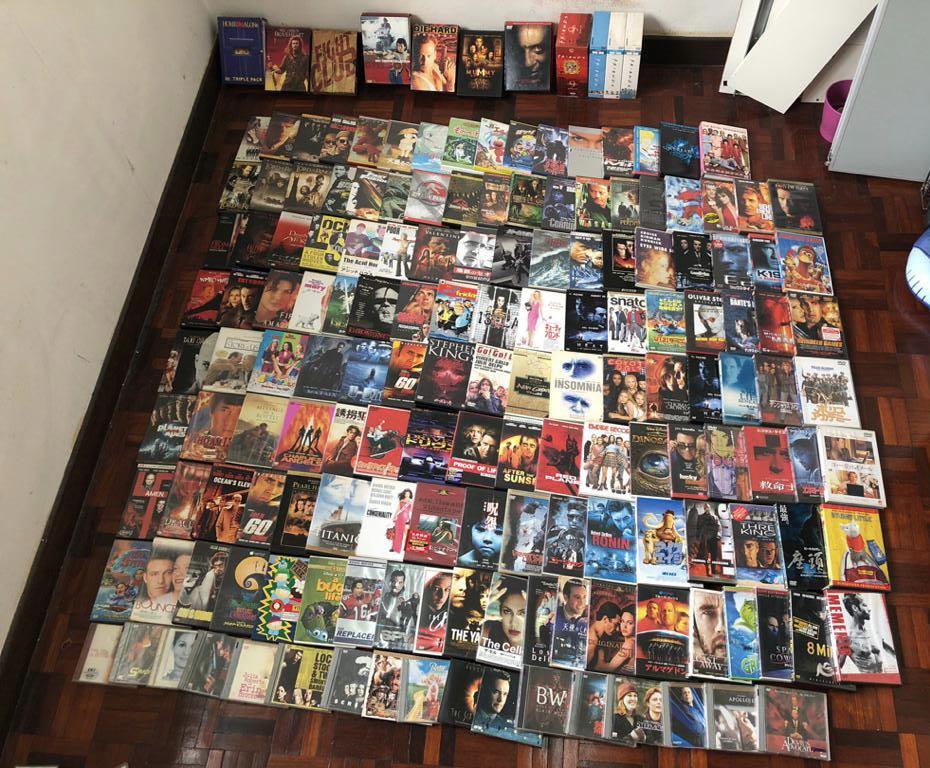 Original DVD movie. Year 2001-2004 (more than 200 dvds), Hobbies