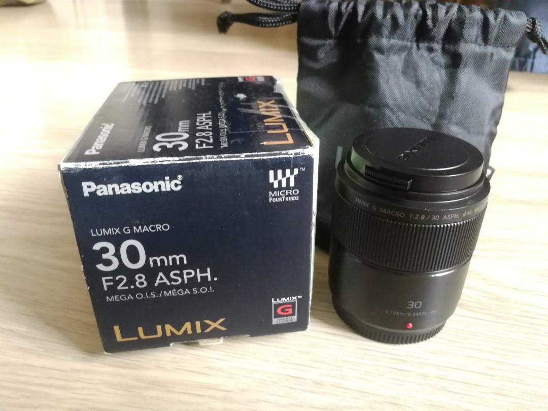 Panasonic Lumix G 30mm F2.8 ASPH mega 攝影器材- Carousell