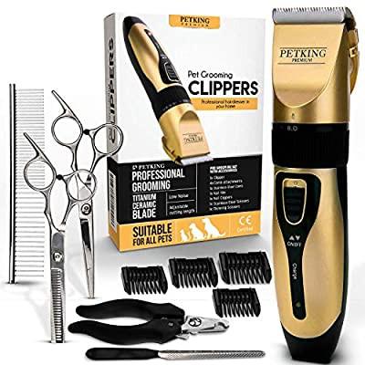 Best rechargeable dog clippers discount