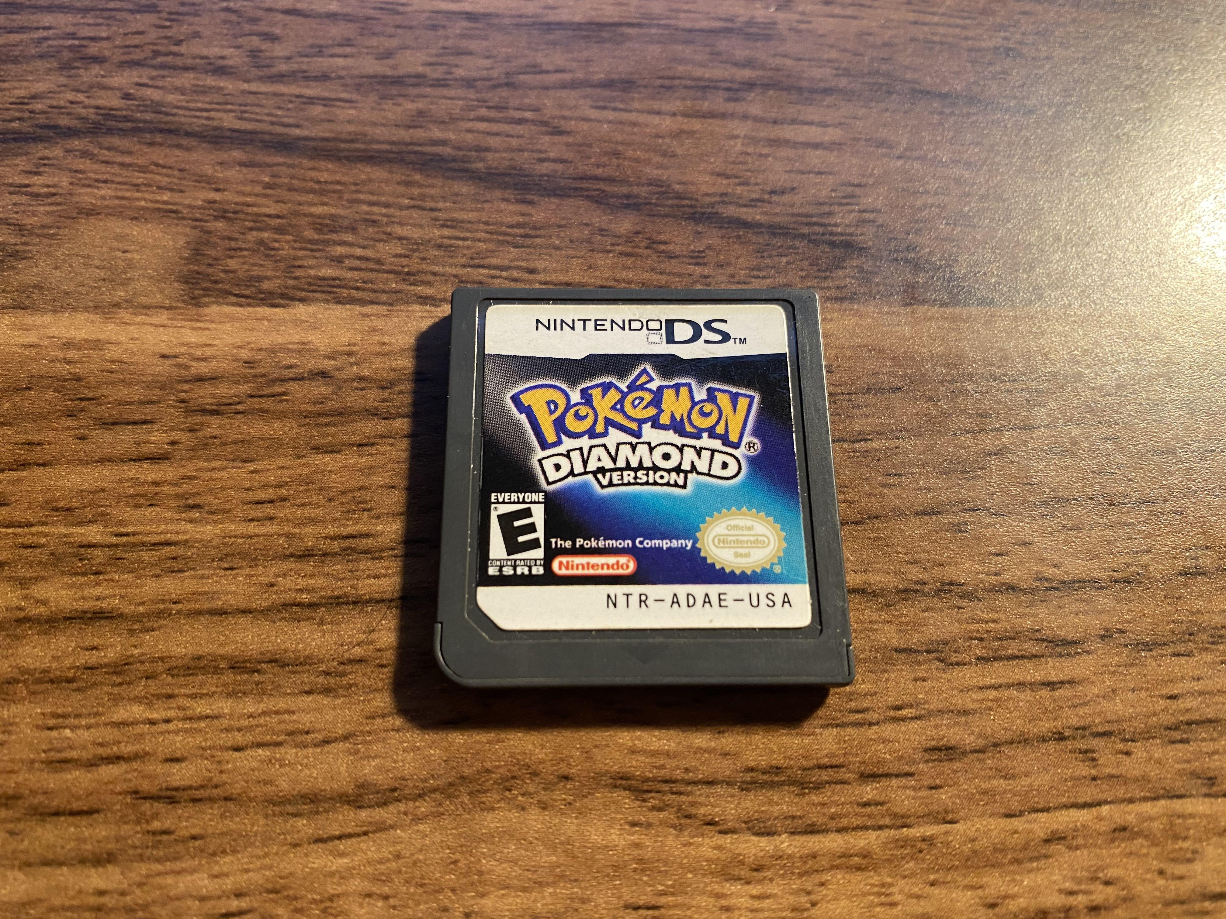 Pokemon Diamond Cartridge For Nintendo Ds Video Gaming Video Games Nintendo On Carousell