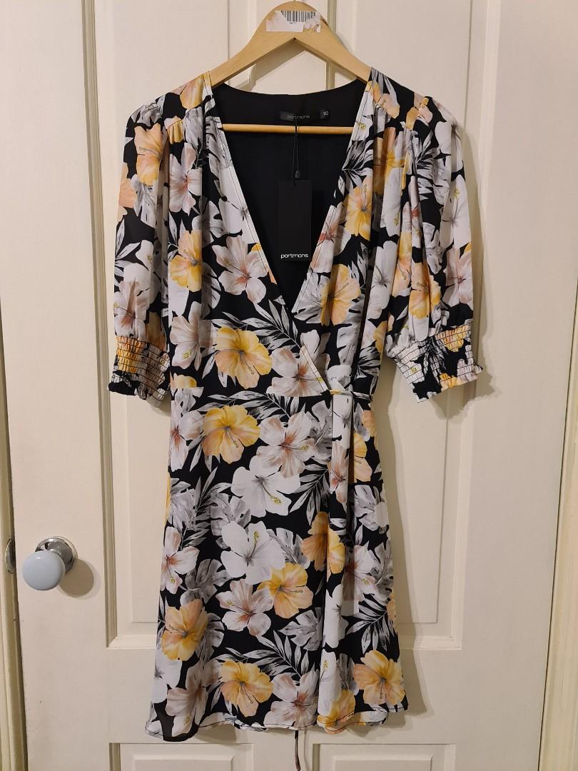 Wrap dress size 10 clearance