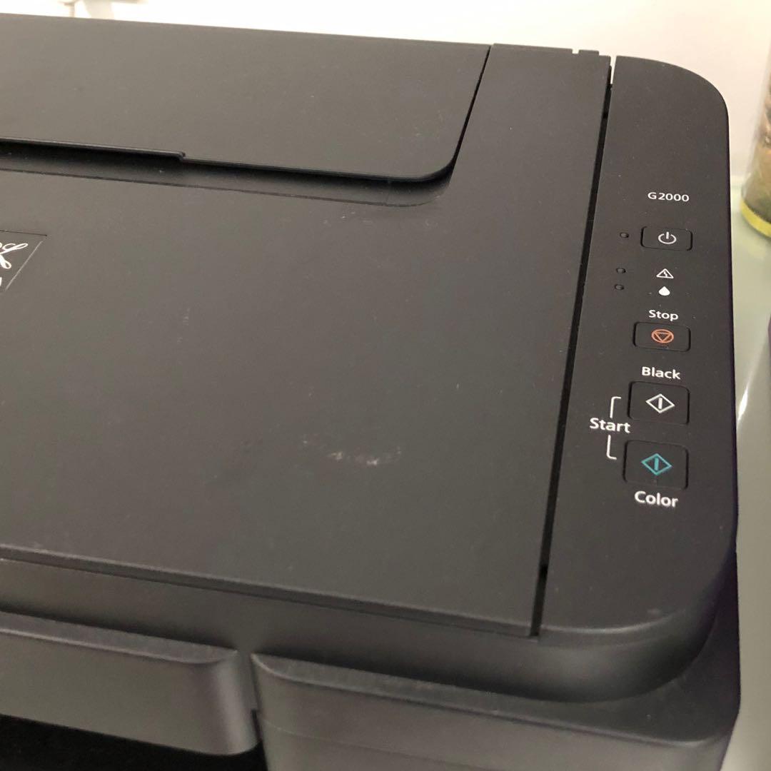 printer inkjet canon pixma g2000 g 2000 inktank print scan copy