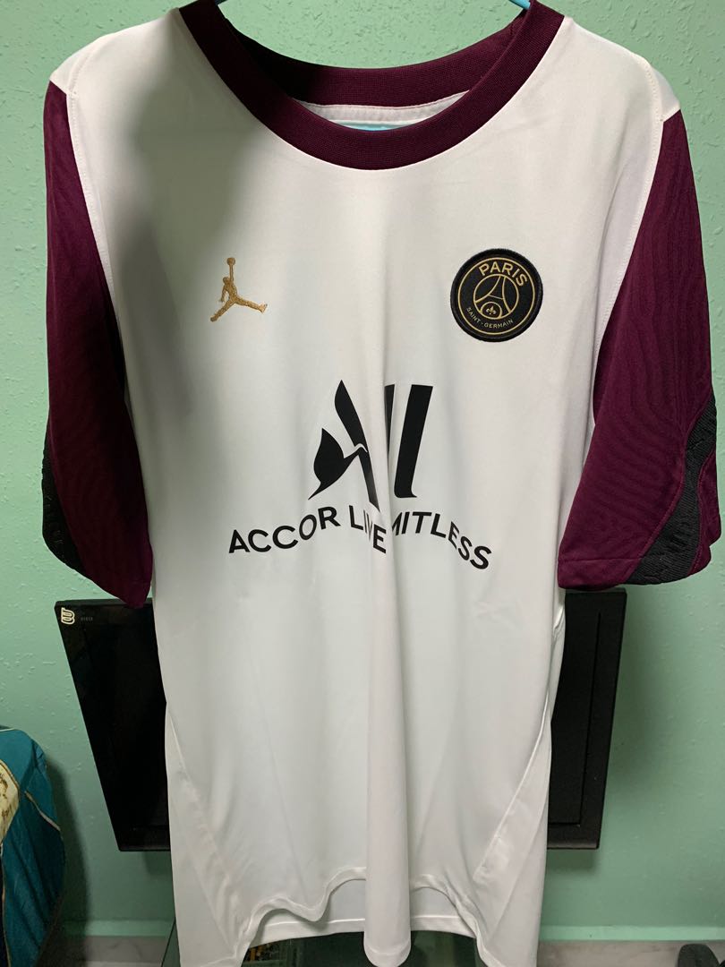 Psg Jordan Jersey Men S Fashion Clothes Tops On Carousell