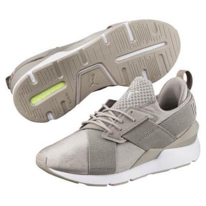 puma muse satin grey